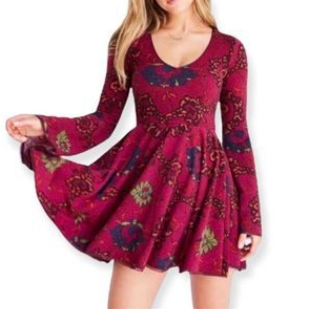 Floral Skater Dress
